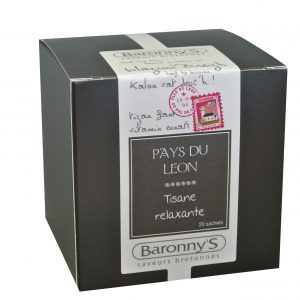 Pays du Léon, Tisane relaxante - Boite 20 sachets fibres naturelles